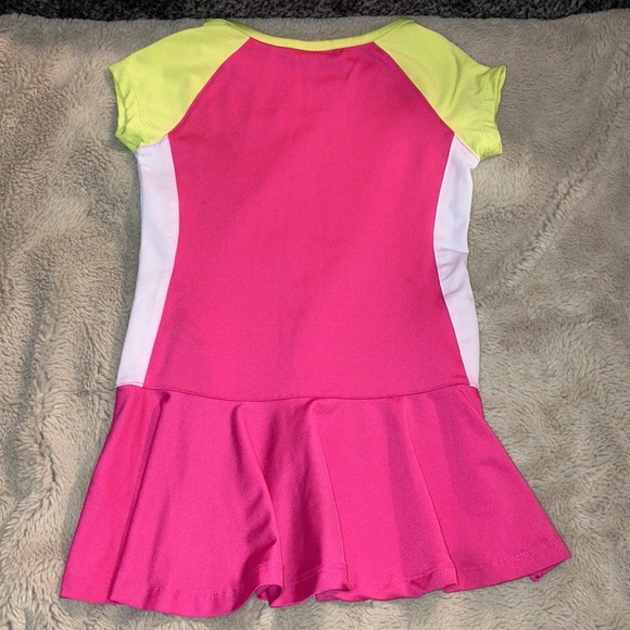 🔹4 for $30 Puma Kids Colorblock Ruffle Dress, size 3T - Picture 3 of 5